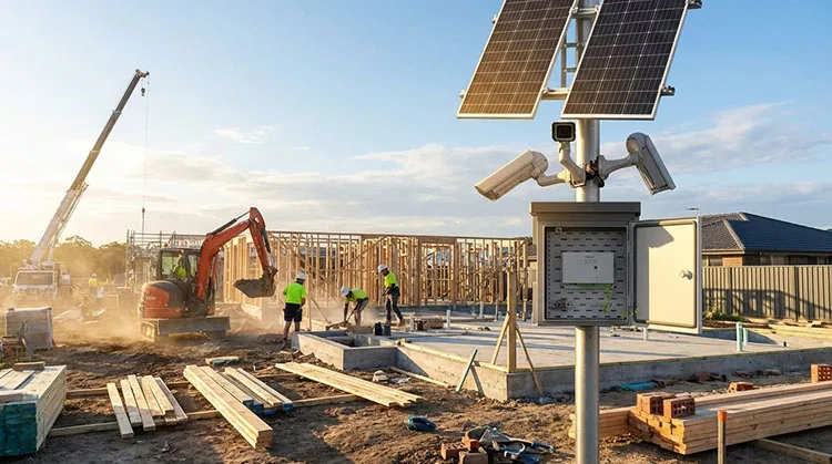 Construction Wireless and CCTV Deployment Solution